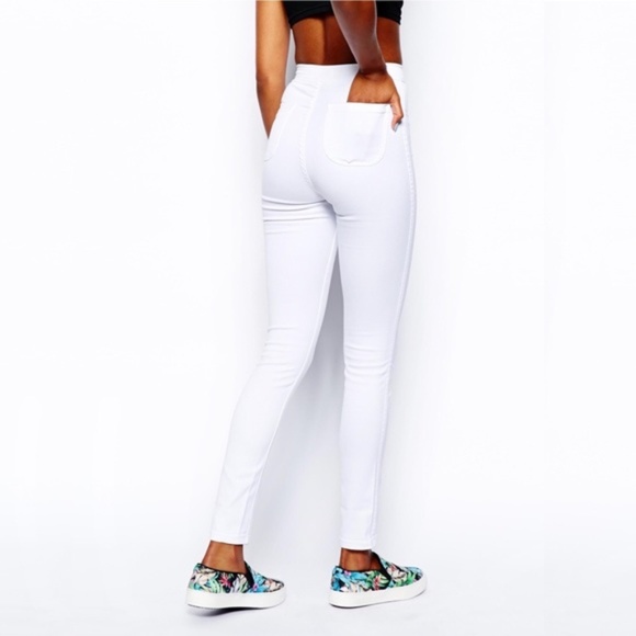 American apparel easy jeans in white - Picture 5 of 10